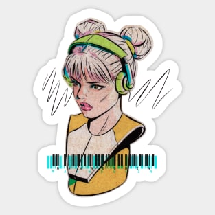 Mannequin. Sticker